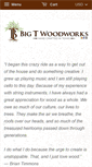 Mobile Screenshot of bigtwoodworks.com